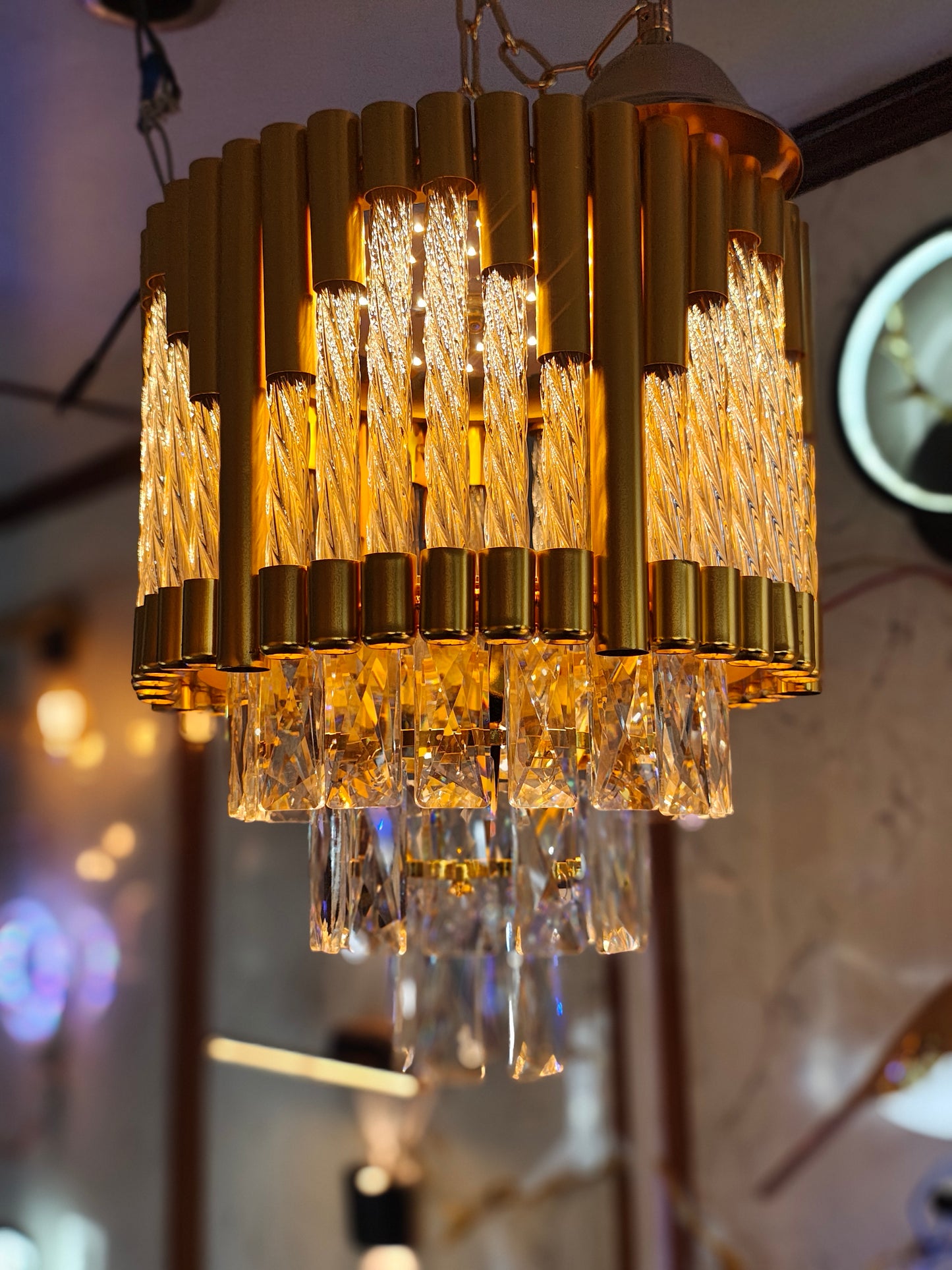 300MM Jhumar with 3 colours+Remot