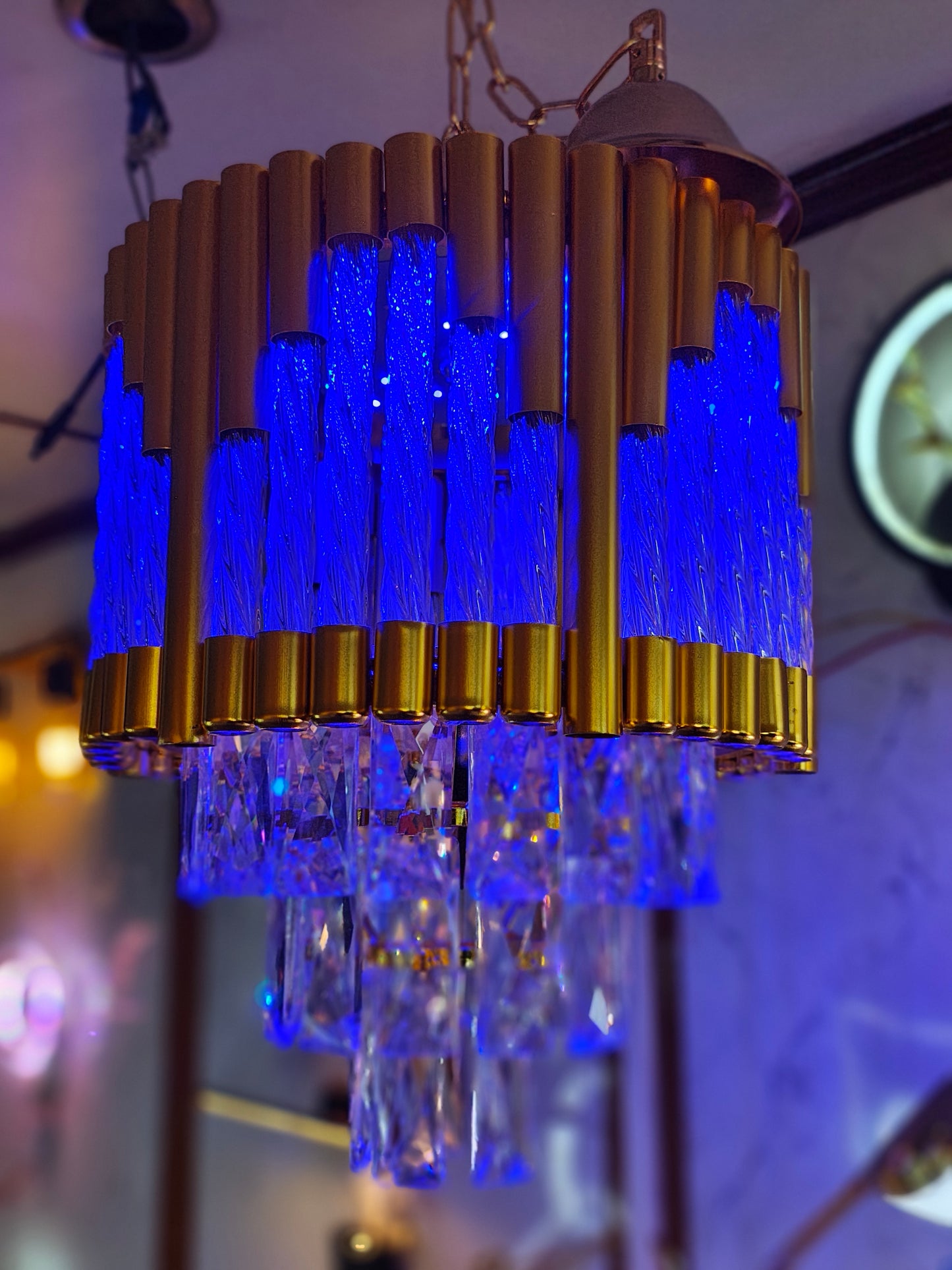 300MM Jhumar with 3 colours+Remot